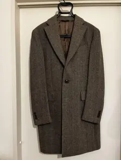 【美品】L.B.M.1911 ブラウン チェスターコートのサムネイル