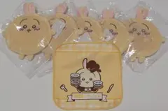 ちいかわ　ココス　ミニタオル　まんまるポーチ　うさぎ