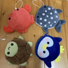 ぬいぐるみコインケース　セット