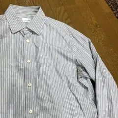 【美品】エリメネジドゼニア コットンブロードシャツ43/17