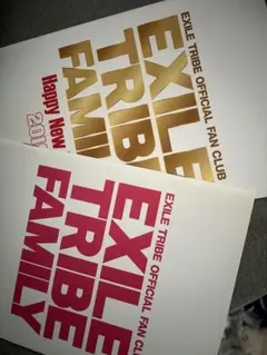 EXILE TRIBE FAMILY 会報誌 2冊セットのサムネイル