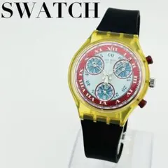 【美品新品電池】2561　SWITCH　腕時計　男女兼用　chronograph