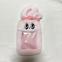 エスターバニー トレカケース ぬいぐるみ キーホルダー ピンク