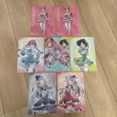 ホロライブ 2期生 ミニクリアファイル 7枚セット 湊あくあ 百鬼あやめ 他