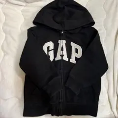 GAP ブラック フード付きパーカー