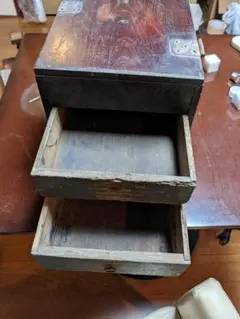 木箱小物入れ