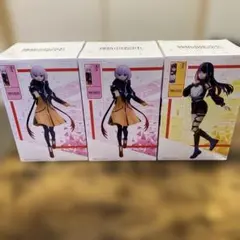 神椿市建設中。森先化歩×2、朝主派流 1／7スケールフィギュア 3体セット