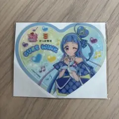 キミとアイドルプリキュア かっぱ寿司 クリアコースター キュアウィンクおまけ付き