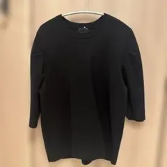 Spick & Span 半袖 ブラック コクーンニットのサムネイル