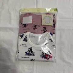 UNIQLO ミッキー ミニー ロンパース ボディースーツ ベビー ロンパース