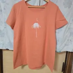 TABASA　 半袖Tシャツカットソー 　バレリーナ　オレンジのサムネイル