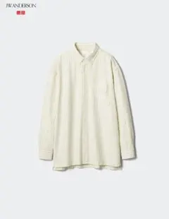 【新品・未開封】ユニクロ×JWA オックスフォードオーバーサイズシャツ L