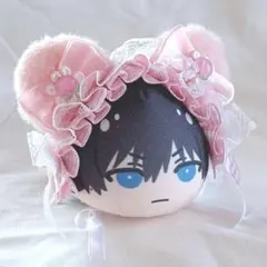 ま！ にじまるっと ちびぐるみ 猫耳×お花のヘッドドレス ヘッドドレス おまんじゅう ちびぐるみ ブルーロック ぱぺっと 猫耳