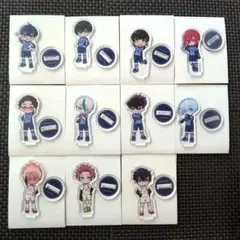 ブルーロック　アクスタ　ユニフォームスタイル　ダイソー　11種セット