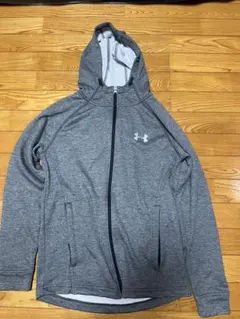 アンダーアーマー　セットアップ　ジャージ　グレー　S
