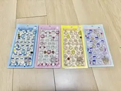 ちいかわ　ボンボンドロップ風3Dシール　 4パックセット