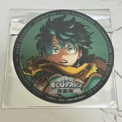 僕のヒーローアカデミア ヒロアカ 原画展 カフェ 緑谷出久 コースター
