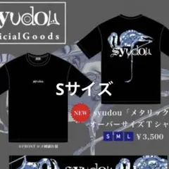 syudou メタリック オーバーサイズ Tシャツ Sサイズ