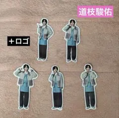 なにわ男子　道枝駿佑　フレークシール　5種　ロゴ