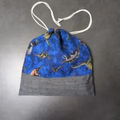 F657巾着袋大きめハンドメイド