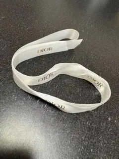 【良品】Dior ホワイトリボン
