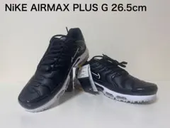 NIKE AIRMAX PLUS G ゴルフシューズ ブラック系 26.5cm