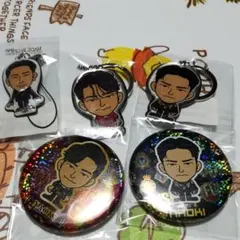 三代目　小林直己　缶バッチ　キーホルダー