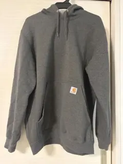 【人気】カーハート パーカー グレー Mサイズ LOOSE FIT 裏起毛