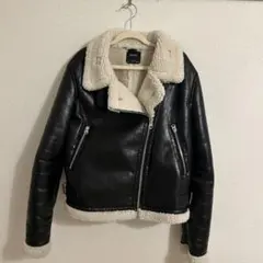 限定SALE ♡ Bershka ライダースジャケット Lサイズ ブラック
