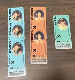 フルーツジッパー　オリジナルステッカー　櫻井優衣　鎮西寿々歌　真中まな