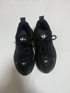 【3月限り】adidas オズガイア Ozgaia 厚底 スニーカー ブラック