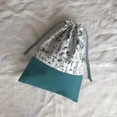 リバティ　巾着袋　ハンドメイド　S Theo
