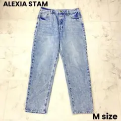 アリシアスタン　ALEXIA STAM タックデニムパンツのサムネイル