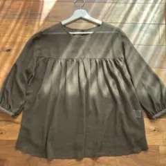 ナノユニバース ブラウス　七分袖