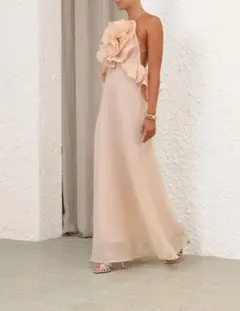 Zimmermann リネンパネルドレス ジマーマン 〜6/10 限定お値下げ中 