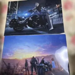 ファイナルファンタジークリアファイルx2枚