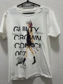 ギルティクラウンGuilty Crown CCG Tシャツ ホワイト