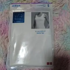 UNIQLO AIRism シームレス タンクトップ S ホワイト