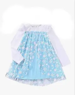 エルサ 風 ワンピース アナと雪の女王 ドレス ディズニー