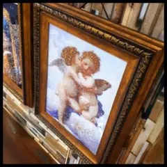 輸入雑貨　天然石　『アムールとプシュケーのファーストキス』水晶　クリスタルアート 輸入雑貨 天然石 『アムールとプシュケーのファーストキス』水晶