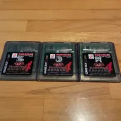 KONAMI ゲームボーイカラー 遊戯王デュエルモンスターズ4 【3本セット】