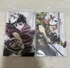 鬼滅の刃　全集中展　刀鍛冶の里編　柱稽古編　幕間画ポストカード　冨岡義勇　錆兎