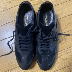 around the shoes レザー スニーカー ブラックのサムネイル