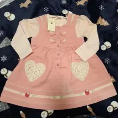 【難あり】souris ピンク ワンピース 100cm