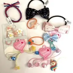 キッズヘアゴムセット