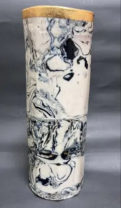 練り込み　花瓶・フラワーベース