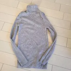 UNIQLO タートルネックセーター ベージュ メリノウール