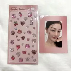 ボンボンドロップシール milktouch ジヒョ 特典トレカ