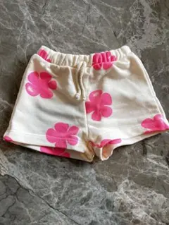 【ZARA】美品　花柄短パン　12-18m 86cm