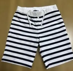 HH ヘリーハンセン　ハーフパンツ　濃紺×白